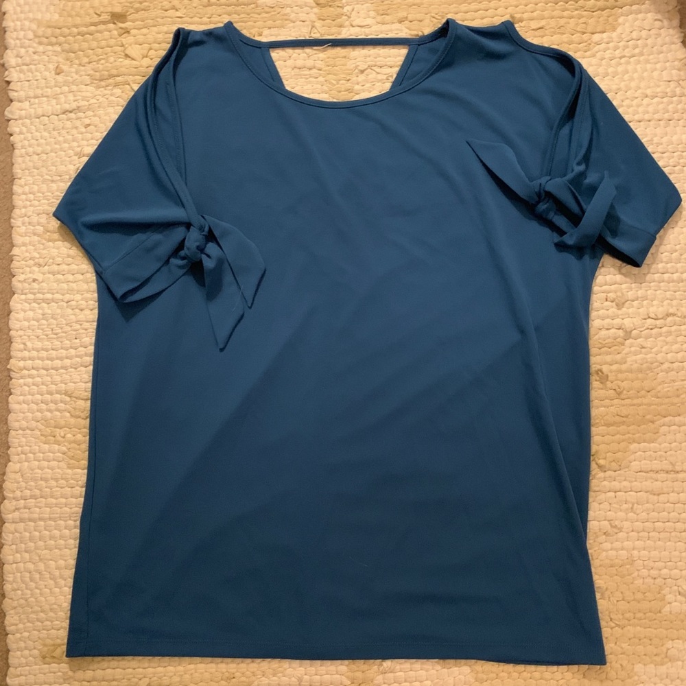 Ann Taylor Cold Shoulder Blouse